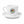 Black Tucano Premium Ceramic Coffee Cup with Saucer | 180ml Espresso & Cappuccino Mug